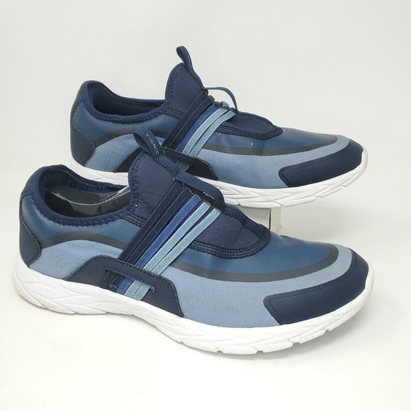 Vionic Vayda Womens Size 10 Shoes Blue Slip On Walking Comfort Sneaker - Picture 1 of 14